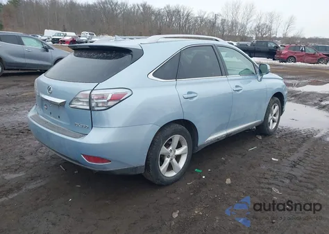 2010 Lexus Rx 350 z USA, uszkodzony, nr VIN 2T2BK1BA5AC023601